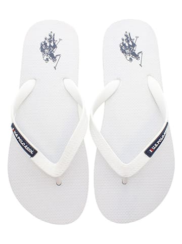U.S. Polo Assn. Teenslippers wit