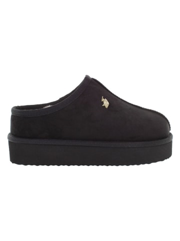U.S. Polo Assn. Hausschuhe in Schwarz
