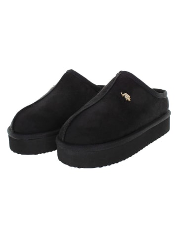 U.S. Polo Assn. Kapcie w kolorze czarnym