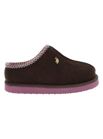 U.S. Polo Assn. Hausschuhe in Braun