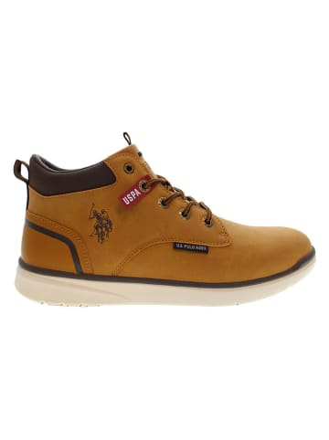 U.S. Polo Assn. Sneakers lichtbruin