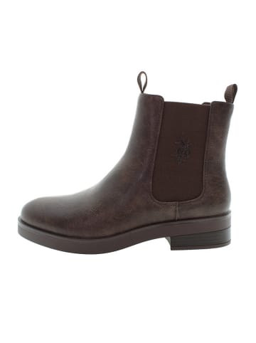 U.S. Polo Assn. Chelsea-Boots in Braun