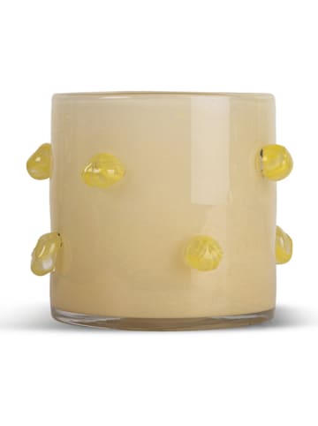 Byon Kaarshouder "Arlo" beige - (H)15 x Ø 15 cm