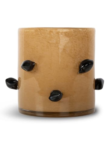 Byon Kaarshouder "Arlo" beige - (H)15 x Ø 15 cm