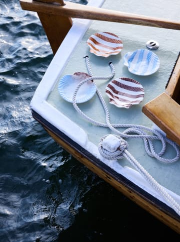 Byon Speiseteller "Armona" in Hellblau - Ø 23,5 cm