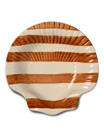 Byon Speiseteller "Armona" in Hellbraun - Ø 23,5 cm