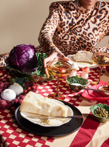 Byon Speiseteller "Blackroot" in Schwarz - Ø 27 cm