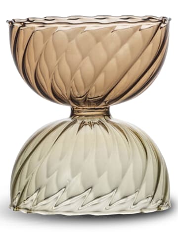 Byon Miska deserowa "Carameli" w kolorze beżowo-brązowym - wys. 13 x Ø 11 cm