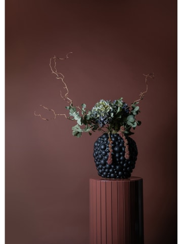 Byon Vase "Celeste" in Schwarz - (H)26 x Ø 19 cm