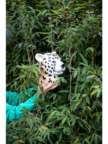 Byon Vaas "Cheetah" lichtbruin/wit - (H)28 x Ø 23 cm