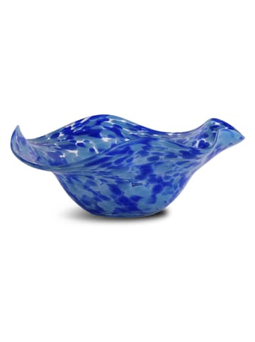 Byon Dekoschale "Cia" in Blau - (H)11 x Ø 30,5 cm