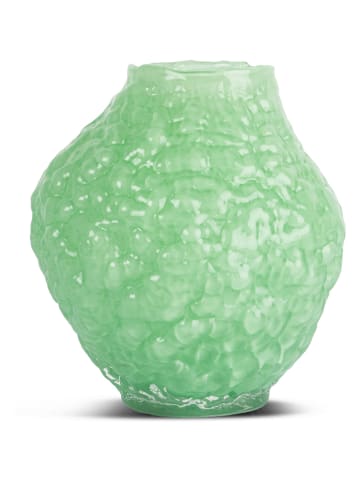 Byon Vase "Corallo" in Grün - (H)20,5 x Ø 17 cm