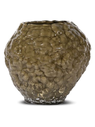 Byon Vase "Corallo" in Grün - (H)19 x Ø 17 cm