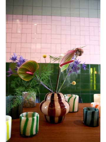 Byon Vaas "Curlie" beige/bruin - (H)22 x Ø 20 cm