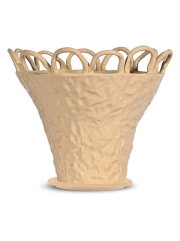 Byon Blumentopf "Patty" in Beige - (H)21 xØ 25 cm