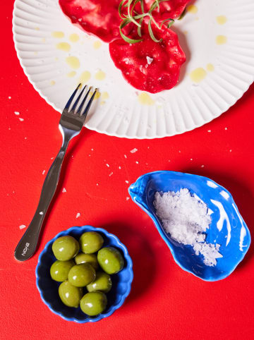 Byon Miska "Florian" w kolorze niebieskim - Ø 9,5 cm