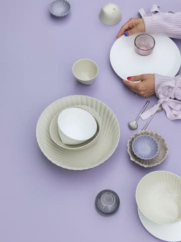 Byon Kom "Frances" beige - (H)6,5 x Ø 9,5 cm