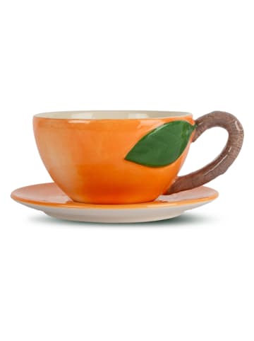 Byon Kaffetasse "Peach" in Orange - 250 ml