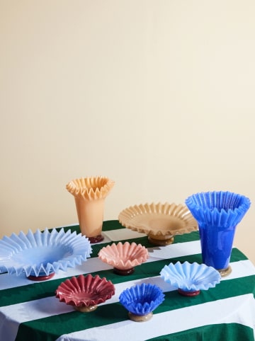 Byon Serveerschaal "Lori" beige - (H)12 x ? 38 cm