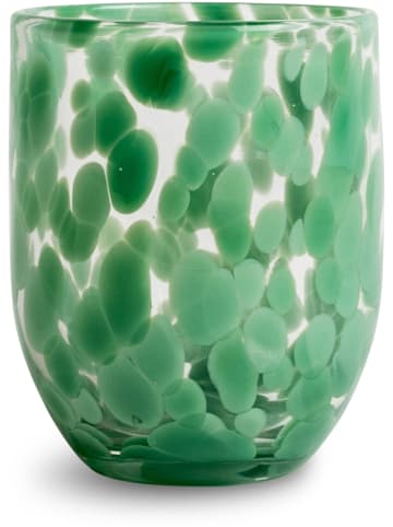 Byon Glas "Messy" in Grün - 330 ml