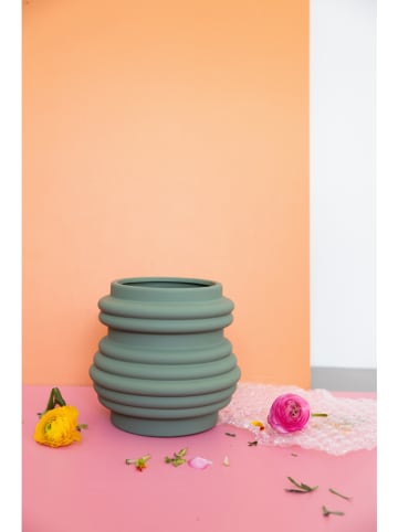 Byon Vaas "Mila" groen - (H)26,5 x Ø 25 cm