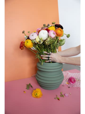 Byon Wazon "Mila" w kolorze zielonym - wys. 26,5 x Ø 25 cm