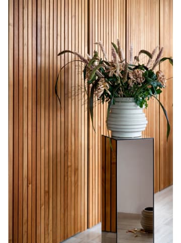 Byon Wazon "Mila" w kolorze beżowym - wys. 16 x Ø 15 cm