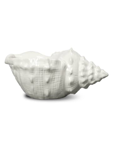 Byon Serveerschaal "Awa" wit - (B)24 x (H)8,5 x (D)16 cm