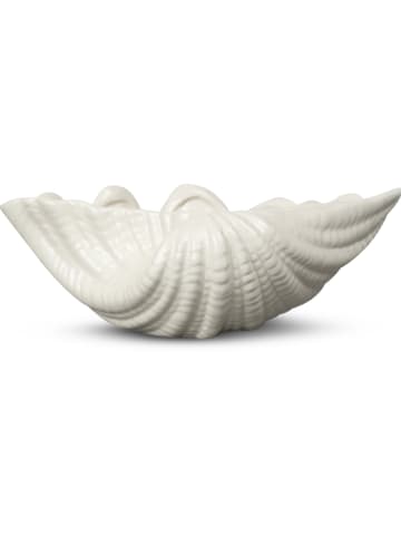 Byon Kom "Shell" wit - (B)23 x (H)16 cm