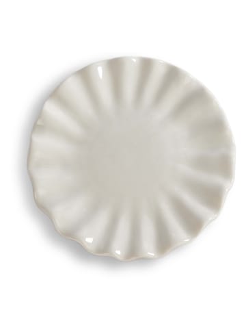 Byon Talerz "Shelley" w kolorze białym - Ø 16 cm