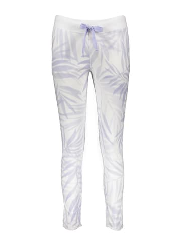 Juvia Sweatbroek wit/lila