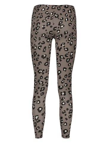 Juvia Leggings in Taupe/ Schwarz