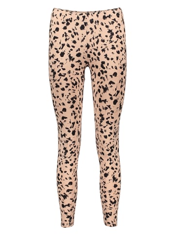 Juvia Leggings in Hellbraun/ Schwarz