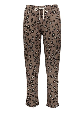 Juvia Sweatbroek bruin/zwart