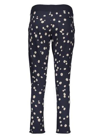 Juvia Sweathose in Dunkelblau/ Weiß