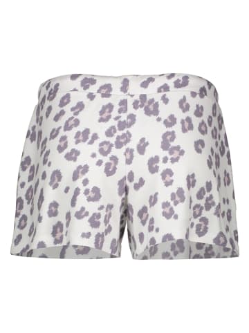 Juvia Shorts in Weiß/ Grau