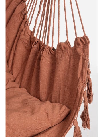 Bizzotto Fotel wiszący "Juan" w kolorze pomarańczowym - 100 x 130 cm