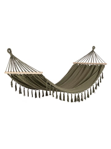 Bizzotto Hängematte "Juan" in Khaki - (L)200 x (B)100 cm