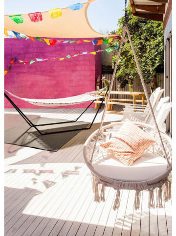 Bizzotto Hangmat "Pon Pon" crème - (L)200 x (B)100 cm