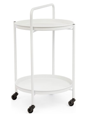 Bizzotto Stolik "Austin" w kolorze białym - wys. 70 x Ø 44,5 cm