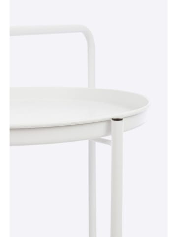 Bizzotto Stolik "Austin" w kolorze białym - wys. 70 x Ø 44,5 cm