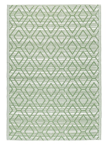 Bizzotto Outdoor-Teppich "Kenan" in Grün - (L)230 x (B)160 cm