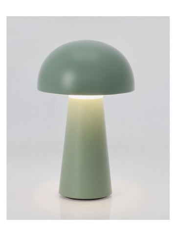 Bizzotto Lampa stołowa LED "Idrial" w kolorze zielonym - wys. 22,5 x Ø 13,5 cm