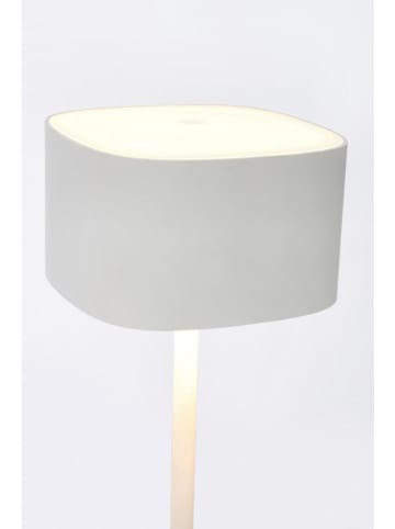 Bizzotto Lampa stołowa LED "Naimi" w kolorze białym - wys. 26 x Ø 8 cm