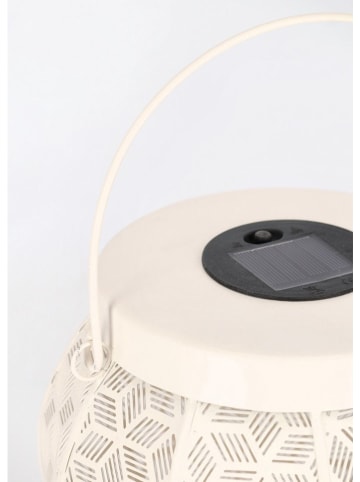 Bizzotto Solarlamp "Sunil" wit - (H)20 x Ø 20 cm