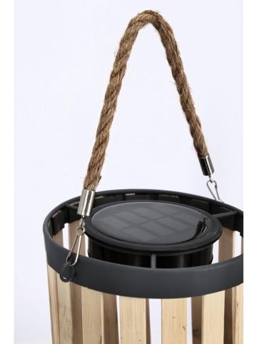 Bizzotto Solarlamp "Arvel" beige - (H)29 x Ø 16,5 cm