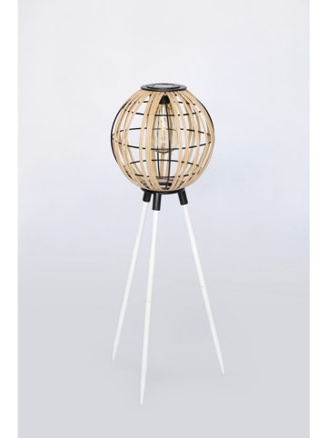 Bizzotto Lampa solarna "Kiki" w kolorze beżowym - wys. 66 x Ø 22 cm