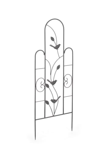 Bizzotto Rankhilfe "Jemma" in Anthrazit - (B)40 x (H)110 cm 