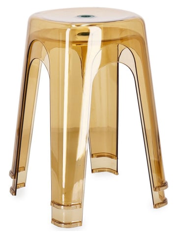 Bizzotto Hocker "Sonny" in Hellbraun - (H)46,5 cm