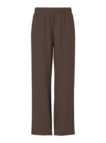 Pieces Sweathose "Chilli" in Braun